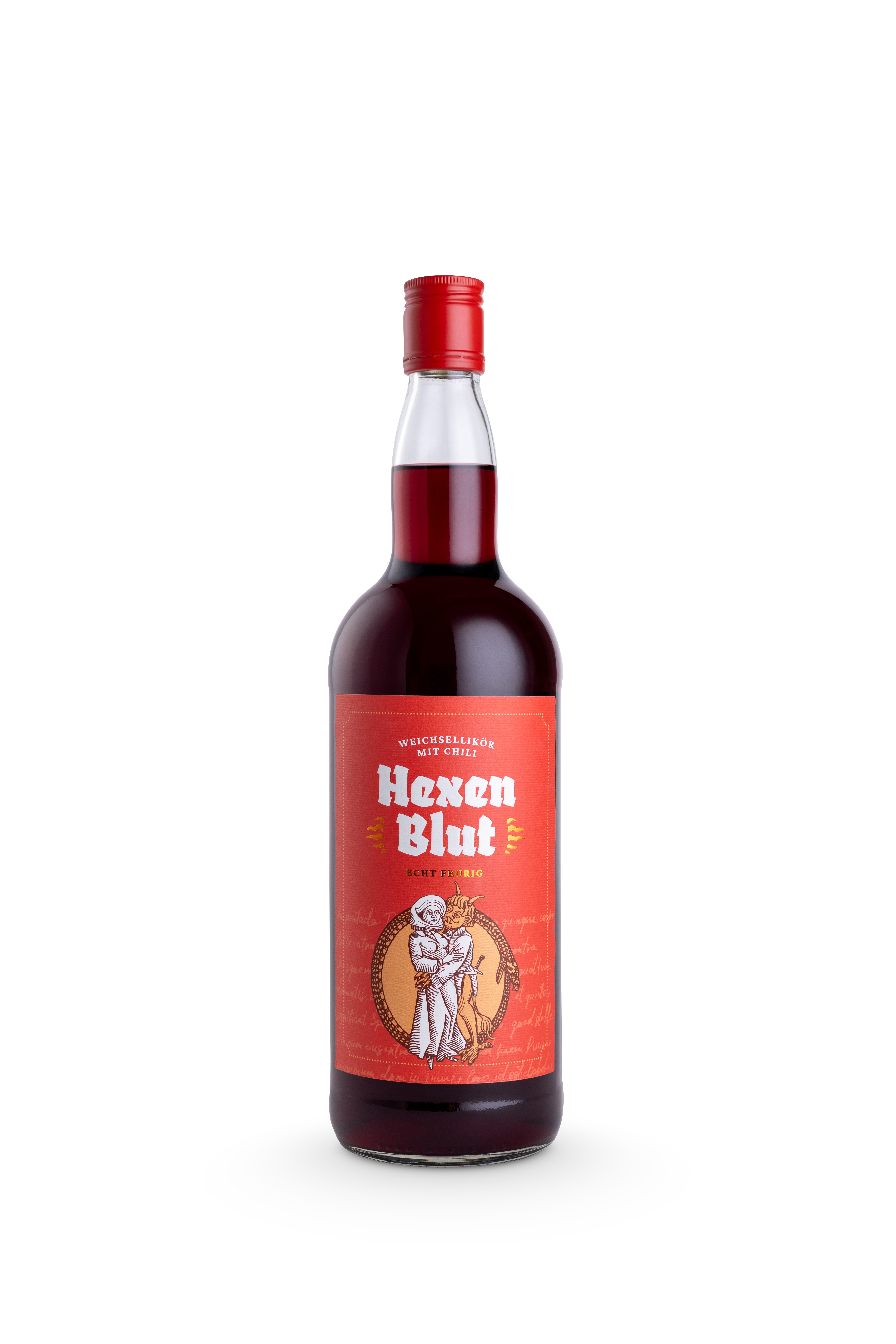 Hexenblut Weichsellikör mit Chili | 20% Vol. | 1,0l