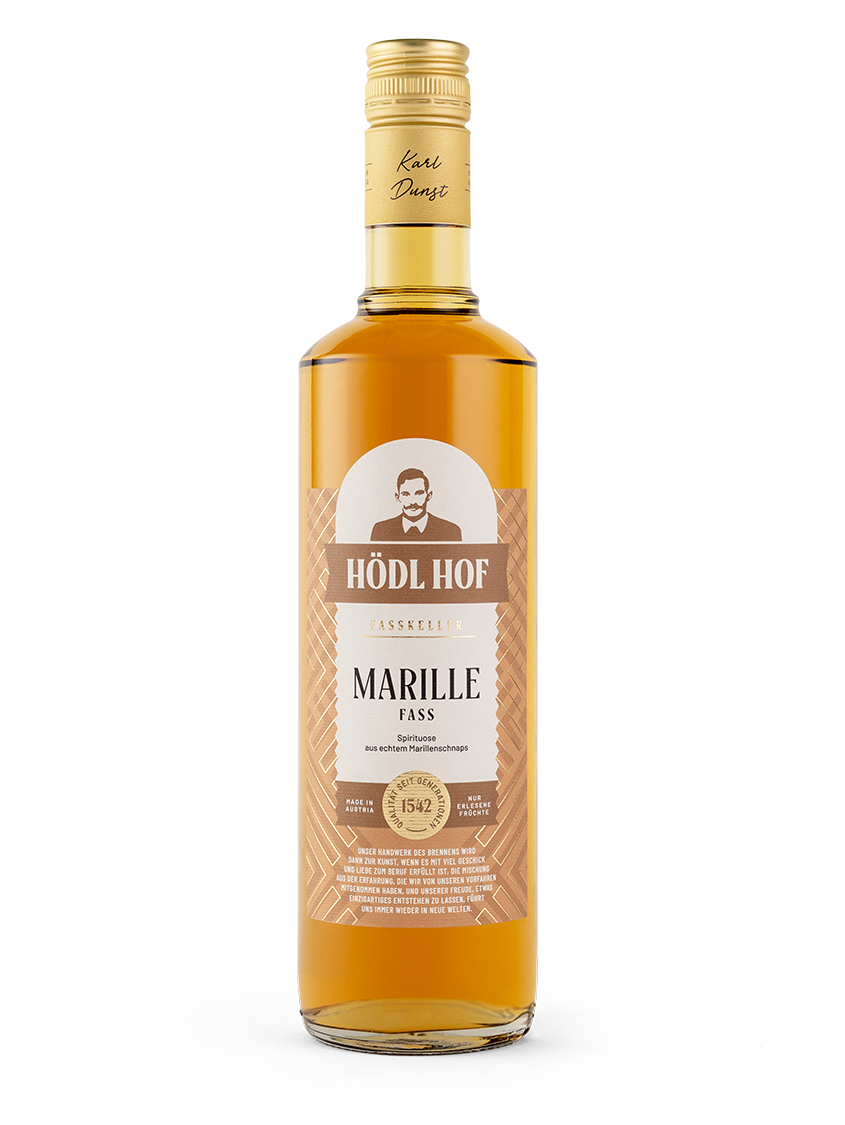 Hödl Hof Alte Marille Fass Schnaps Fassgelagert | 38% Vol. | 0,7l