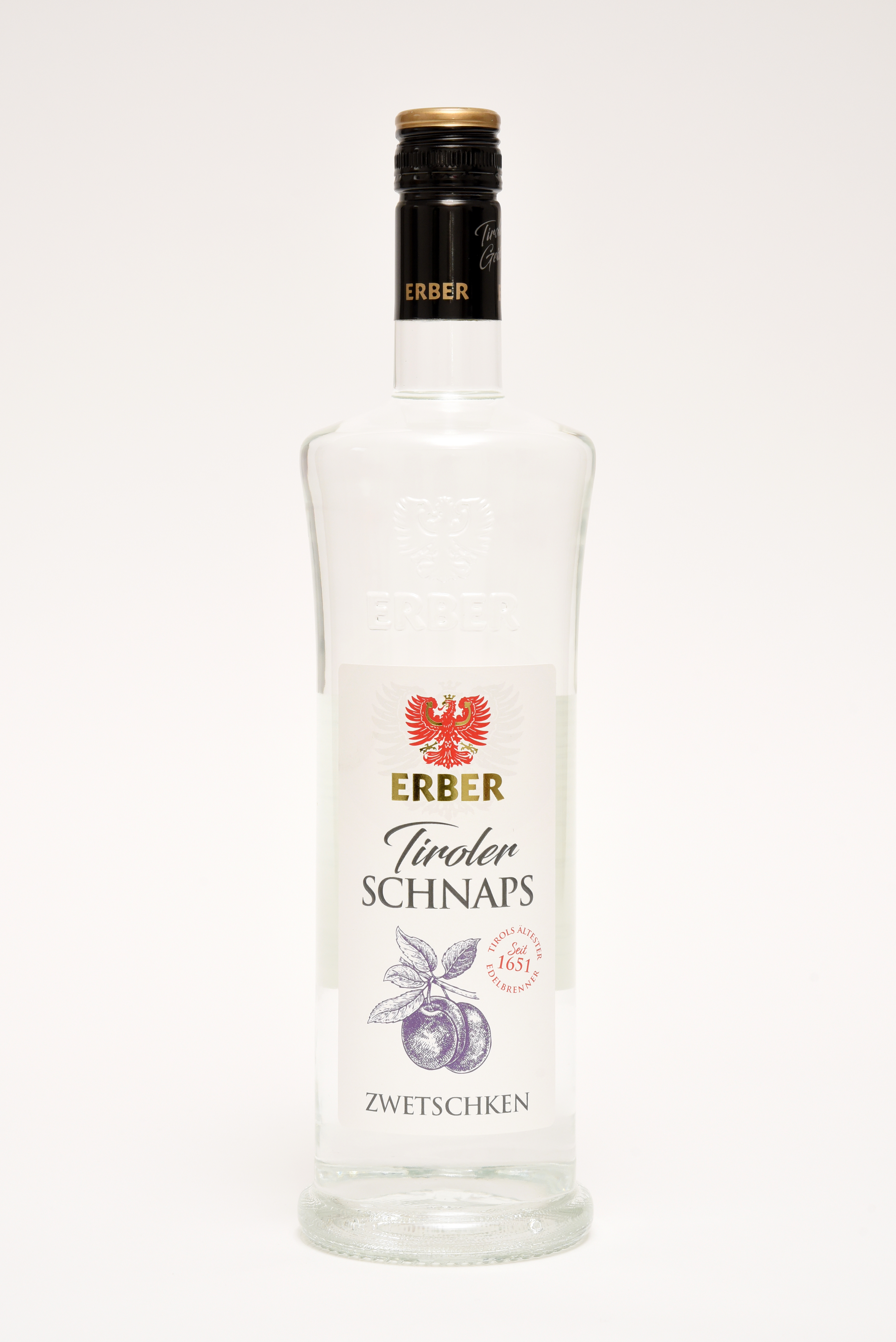 Erber Zwetschkenschnaps| Vol. 38% | 1,0l