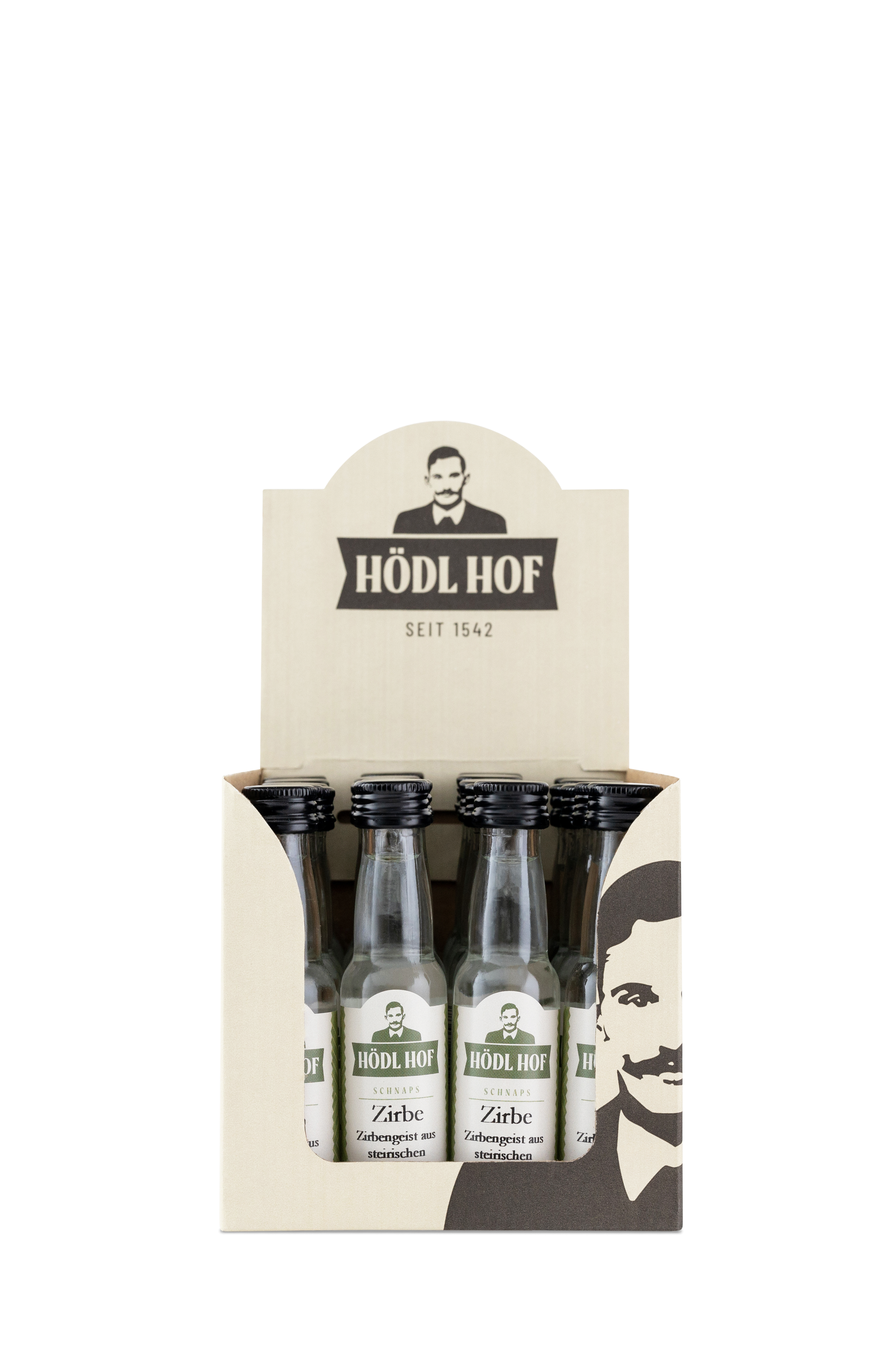 Hödl Hof Zirbengeist | 38% Vol. | 24 x 0,02l