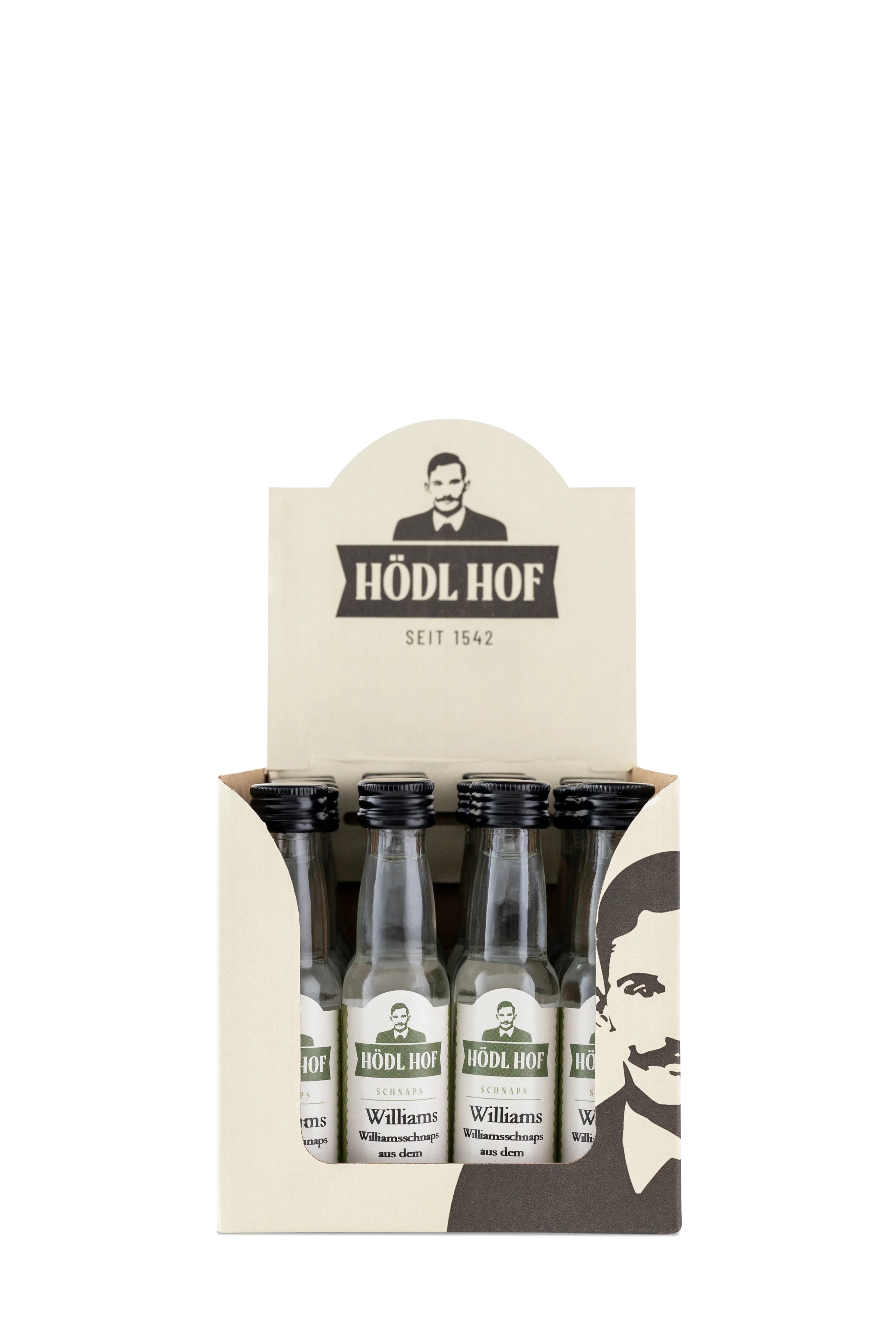 Hödl Hof Williams Schnaps | 38% Vol. | 24x0,02l