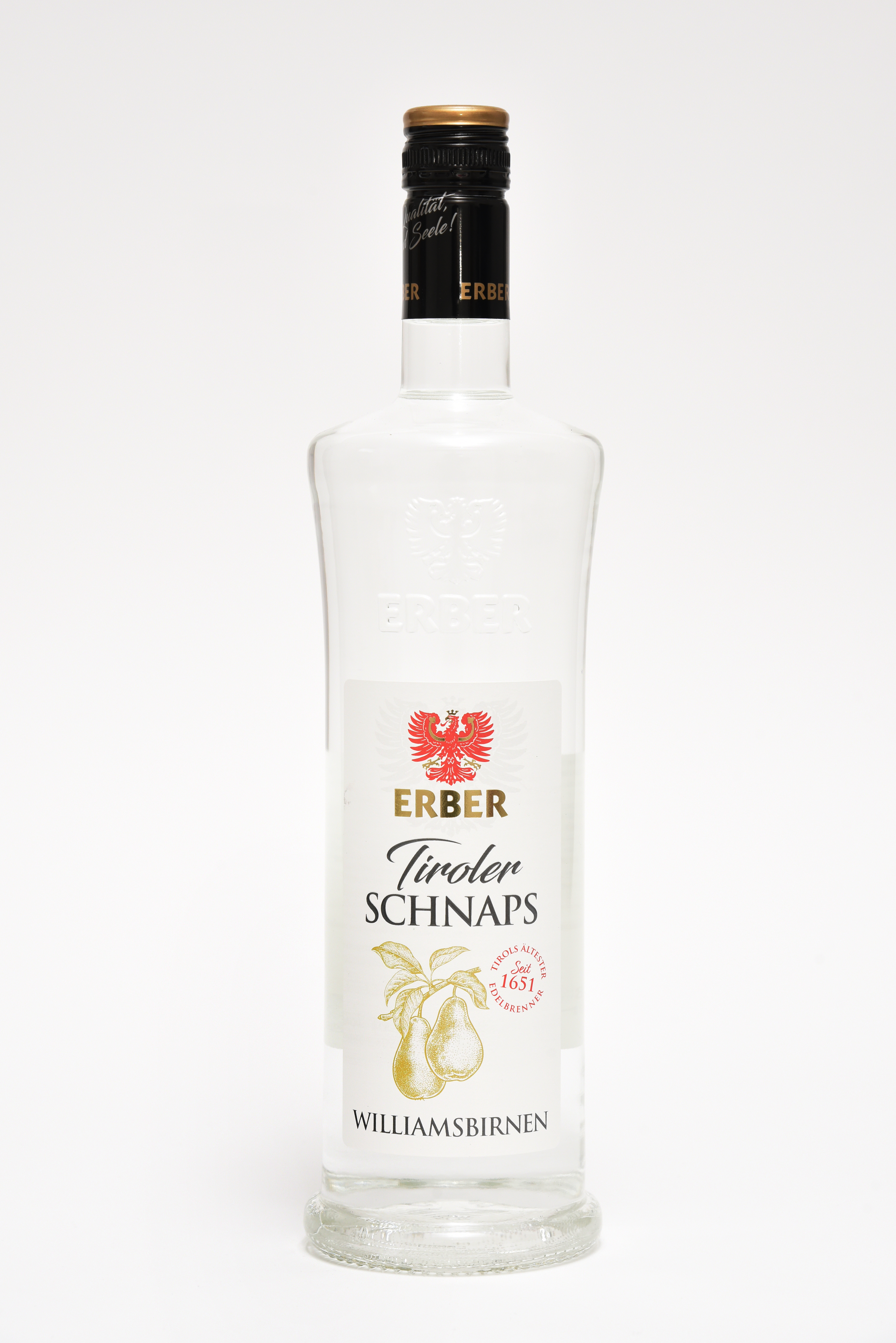 Erber Williamsbirnenschnaps | Vol. 38% | 1,0l