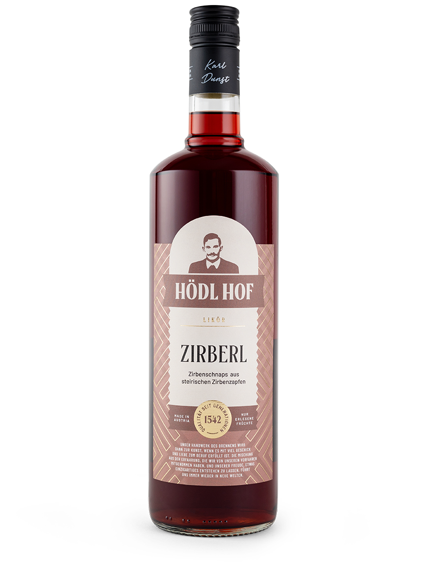 Hödl Hof Zirbenschnaps | Zirberl | Vol. 25% | 1,0l