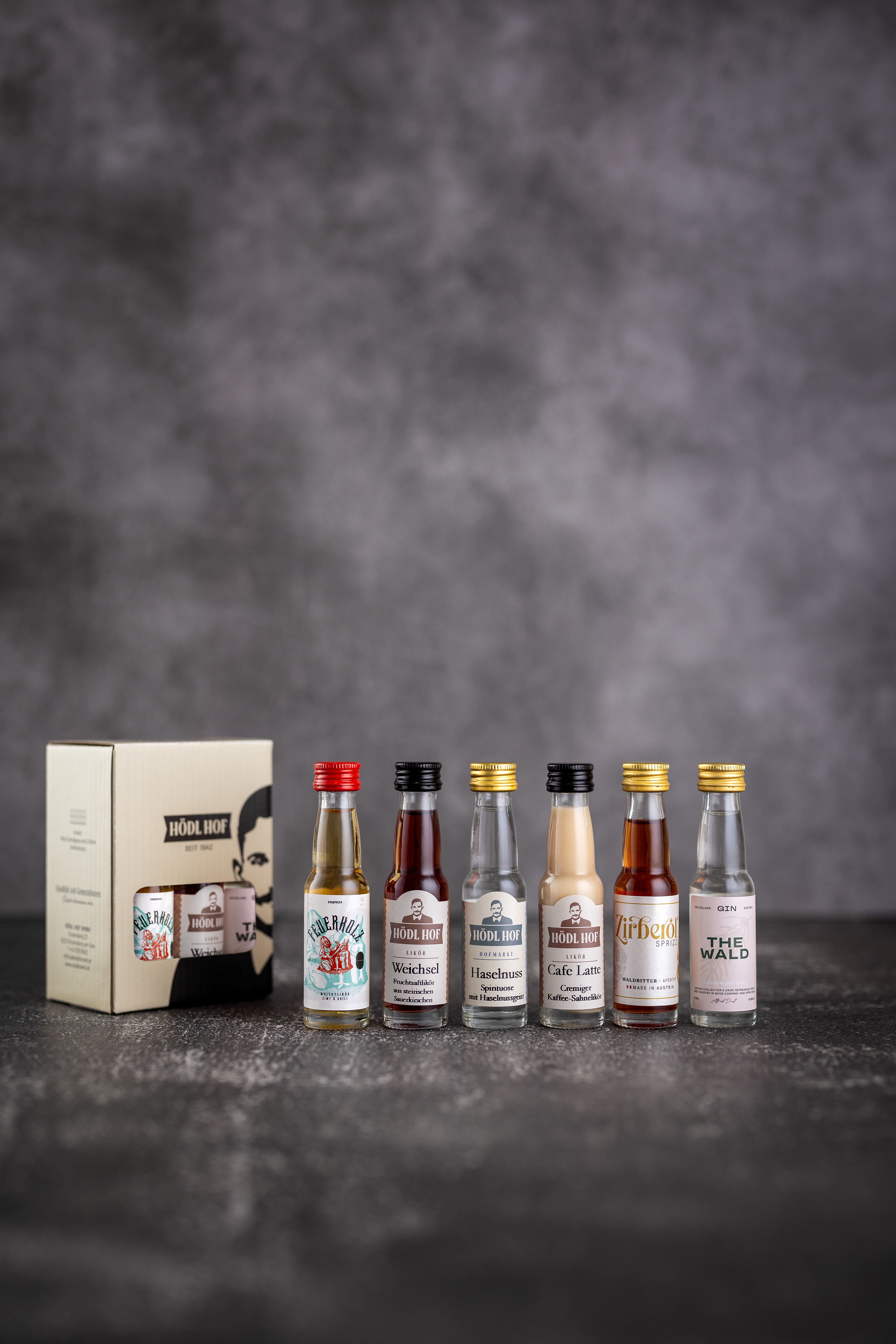 Hödl Hof Bestes Miniaturen Probierset | 6x0,02l