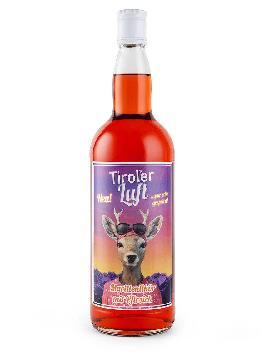 Tiroler Luft Marillenlikör| Vol. 18% | 1,0l
