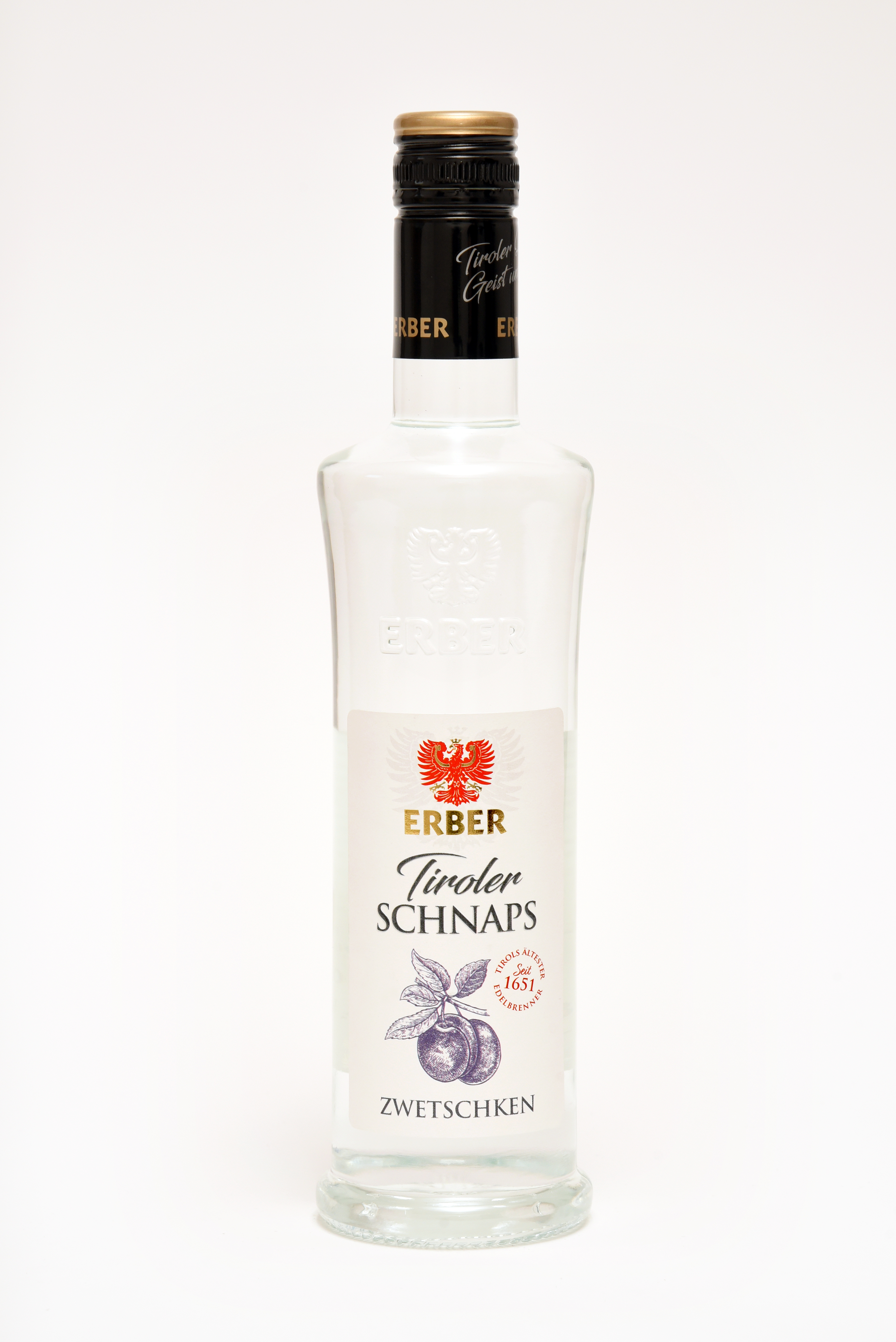 Erber Zwetschkenschnaps| Vol. 38% | 0,5l