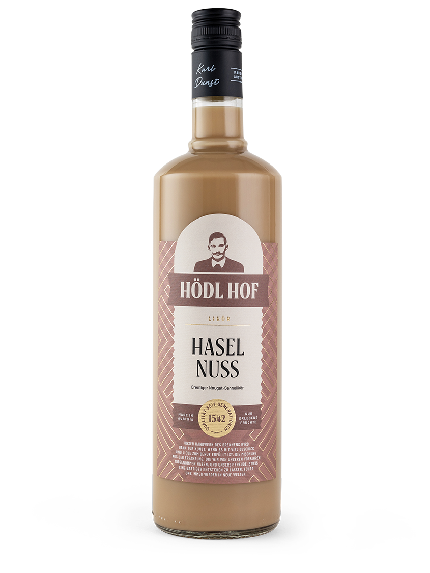 Hödl Hof Haselnuss Cremelikör | 16% Vol. | 1,0l