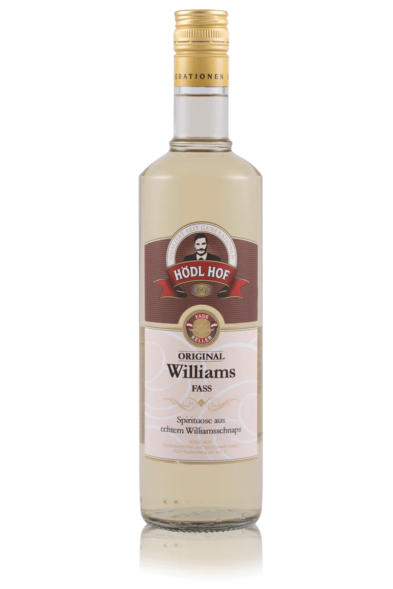 Hödl Hof Williams Fass Schnaps Fassgelagert | 38% Vol. | 0,7l