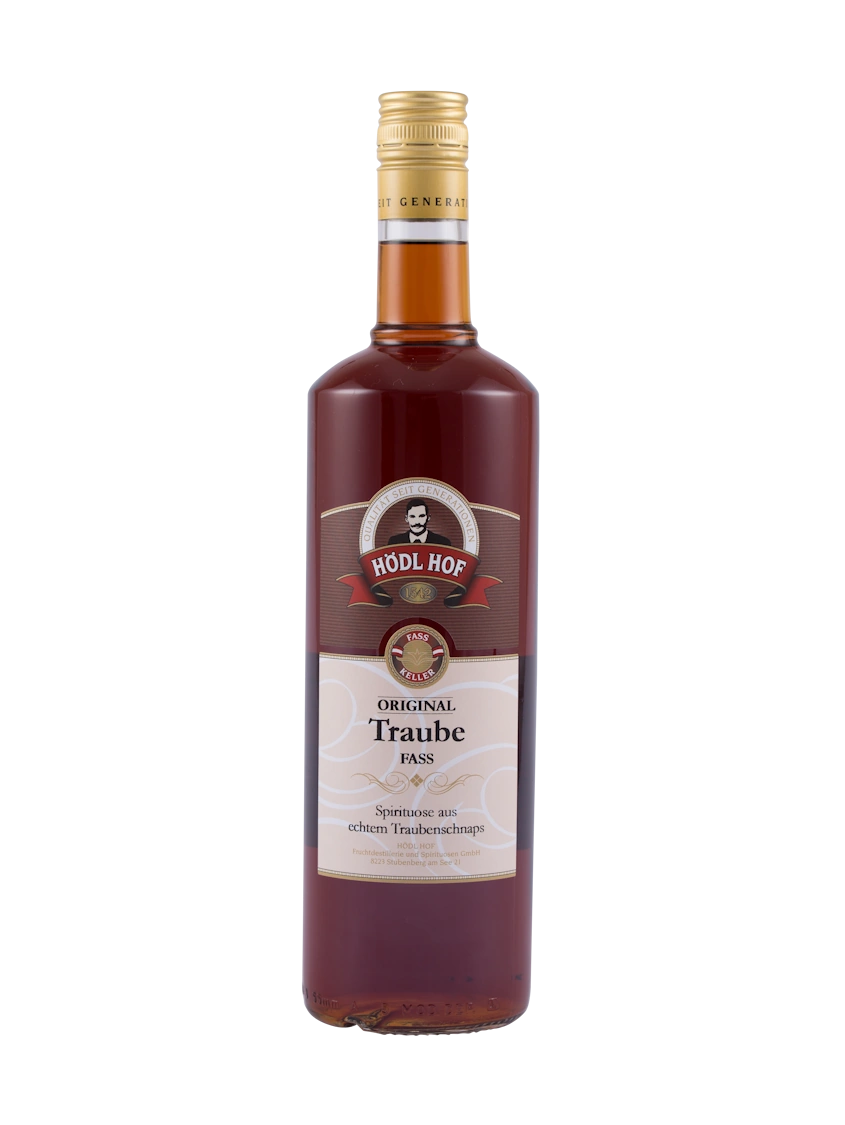 Hödl Hof Traube Fass Schnaps Fassgelagert | 38% Vol. | 1,0l
