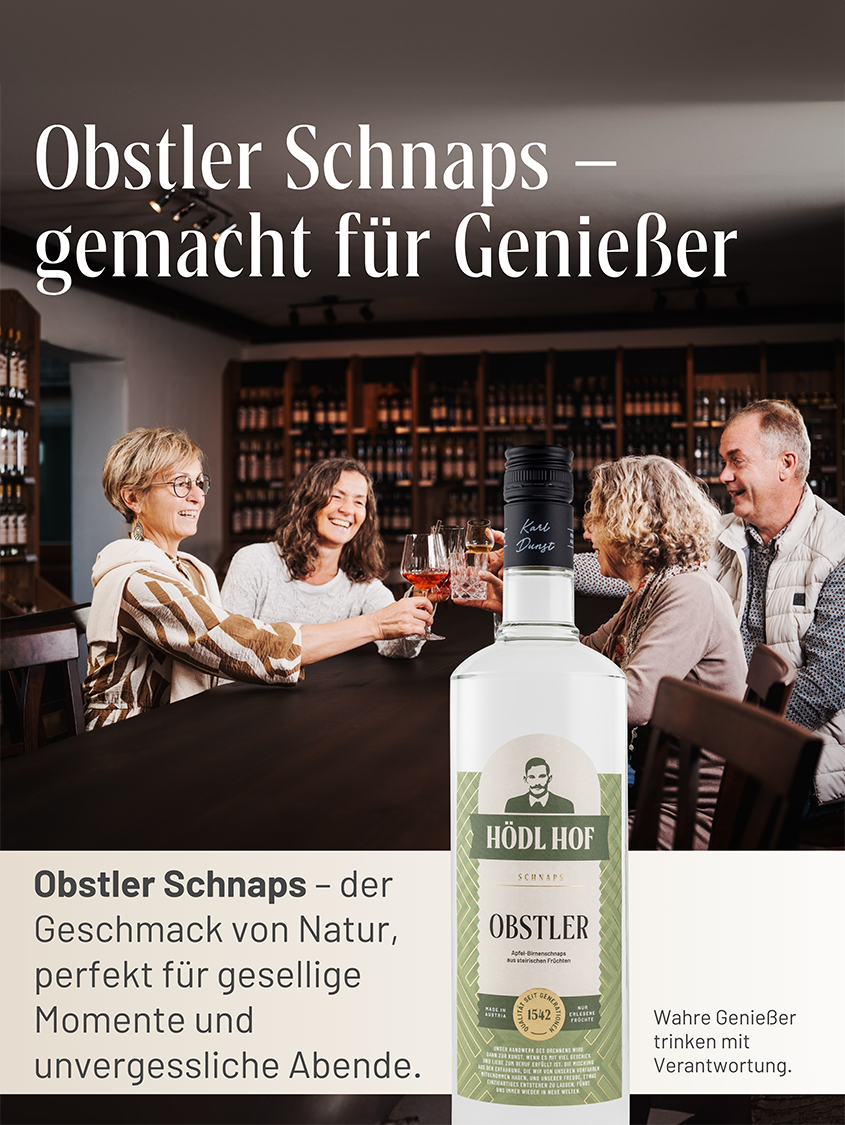 Hödl Hof Obstler Schnaps | 38% Vol. | 1,0ll
